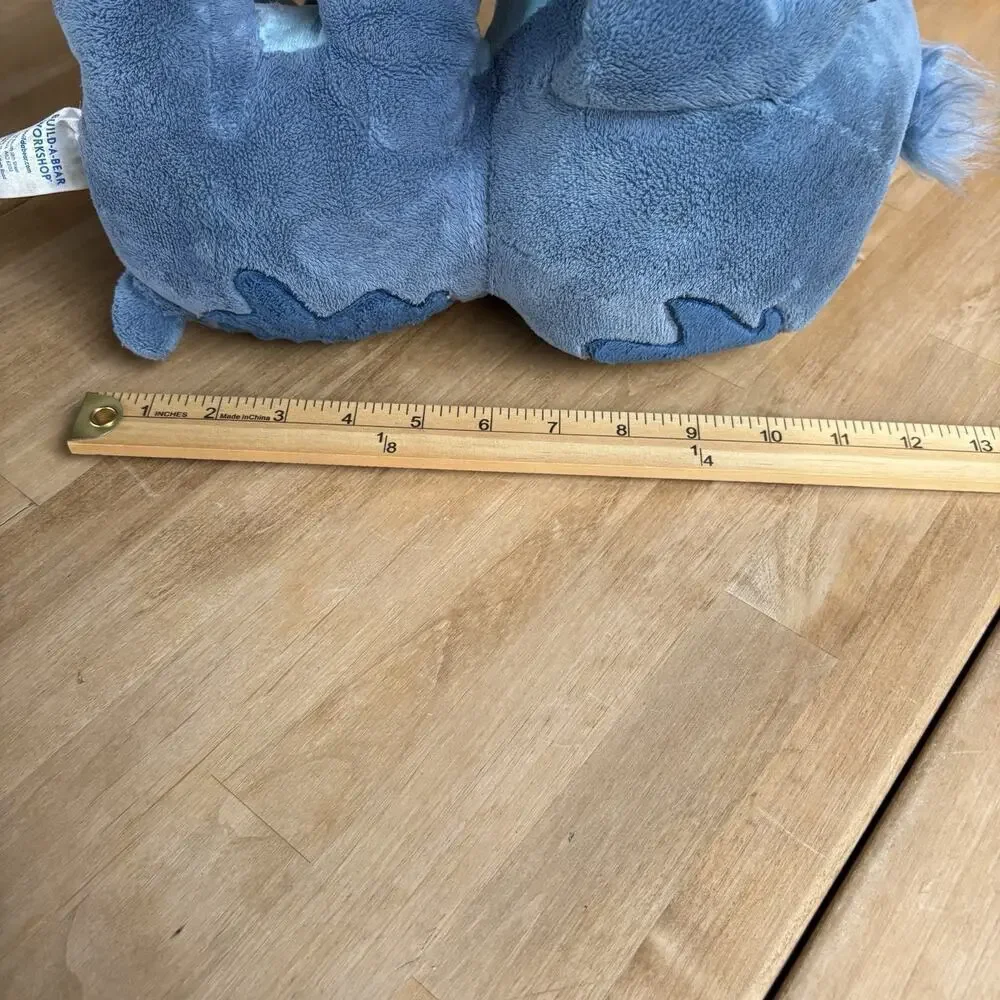 Build A Bear Workshop BABW Disney Stitch Blue Stuffed Animal Plush Toy Lilo 12